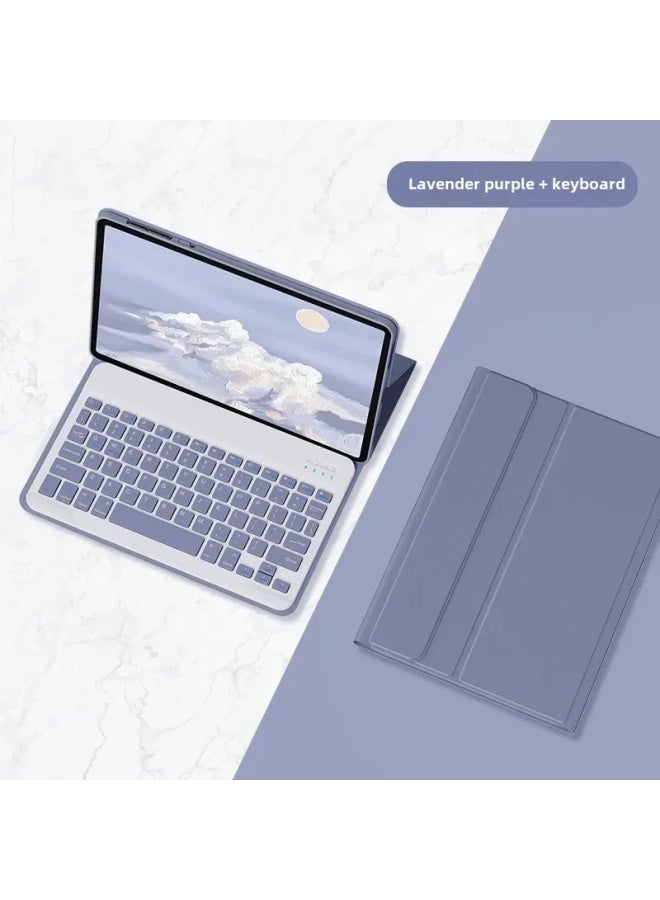 حافظة واقية للوحة المفاتيح بلوتوث لجهاز RedmiPad SE 11 Lenovo 10.6 Xiaomi 6 5 غطاء لوحة المفاتيح اللوحية ملحقات الكمبيوتر المكتبي - اللون: وردي - نوع المنتج: Lenovo Small Pad (11 بوصة) - Image 5